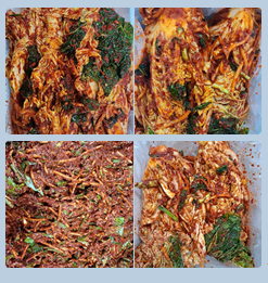 명품 와사비 김치